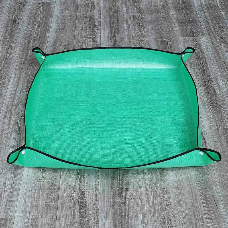 1pc Planting Mat Gardening Potting Pad Foldable Garden Plant Flower Pot Transplanting Waterproof Mats